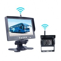 Wireless Monitor View Truck Rear Reversing Reverse Backup Hd Vehicle Parking Kit For Bus Night 1080P Car Security Camera System