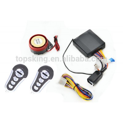 Intelligent Mute And Waterproof Function One Way Motorcycle Alarm System